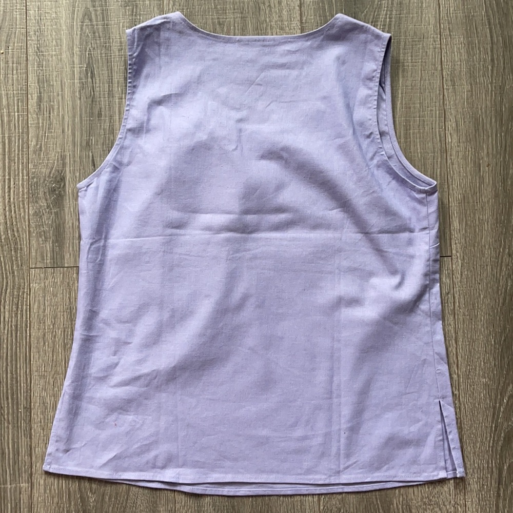 Vintage Linen Top - Picture 3 of 3